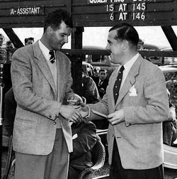 Flory Van Donck (left)